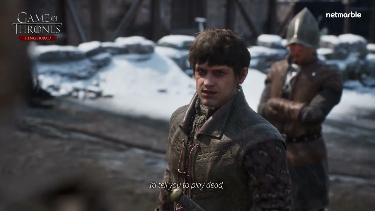 Tyrion Lannister in a Game of Thrones: Kingsroad cutscene from the Casterly Rock update preview
